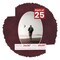 Dark Red Suede Mat Board for 24x36 Frames - Oval Opening for 20x30 Photos